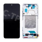 Дисплей для Xiaomi 13 (2211133C) модуль с рамкой Серебро - OR