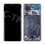 Дисплей для Xiaomi 12 Pro (2201122G) модуль с рамкой Черный - OR (SP)