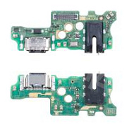 Шлейф для Infinix Note 11/12 (X663B/X663D) плата на системный разъем/разъем гарнитуры/микрофон - Премиум