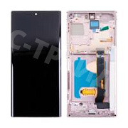 Дисплей для Samsung Galaxy Note 20 Ultra (N985F/N986F) модуль с рамкой Коричневый - (OLED) (Full Size)