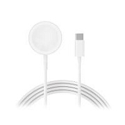 Беспроводное зарядное устройство для Apple Watch (Magnetic Charging, Type-C) Белый