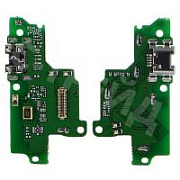 Шлейф для Huawei Y5 2019/Honor 8S/8S Prime (AMN-LX9/KSE-LX9/KSA-LX9) плата на системный разъем/микрофон