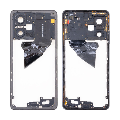 Средняя часть для Xiaomi Poco X5 Pro 5G (22101320G) Черный