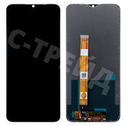 Дисплей для Realme Narzo 50A (RMX3430) в сборе с тачскрином Черный - Оптима