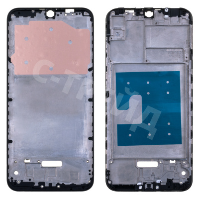 Рамка дисплея для Huawei Y6s/Y6 2019 (JAT-LX1/MRD-LX1F) Черный (возможен дефект ЛКП)