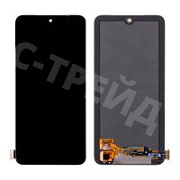 Дисплей для Xiaomi Redmi Note 10/10S/Poco M5s (M2101K7AG/M2101K7BNY/M2102K7AG/2207117BPG) в сборе с тачскрином Черный - OR