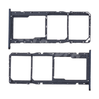 Держатель SIM для Samsung Galaxy A06 4G (A065F) Черный