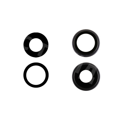 Стекло камеры для iPhone 17 (комплект 2 шт.) Черный