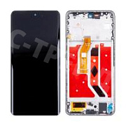 Дисплей для Huawei Honor X9b (ALI-NX1) модуль с рамкой Оранжевый - OR