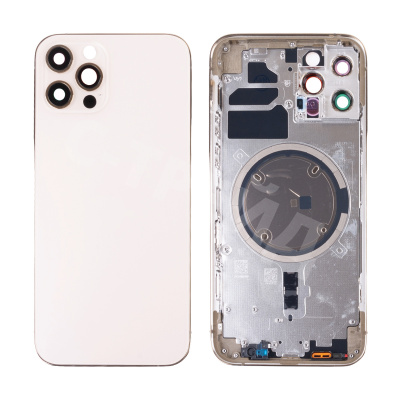 Корпус для iPhone 12 Pro (A2407) (1 Sim) Золото - Премиум
