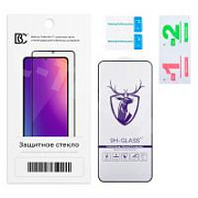 Защитное стекло "Премиум" для Huawei Nova 10 SE/12 SE/11 SE Черный