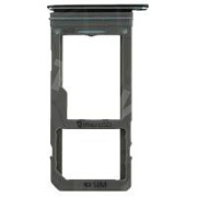 Держатель SIM для Samsung Galaxy S8/S8+ (G950F/G955F) Черный