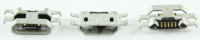Разъем MicroUSB для Nokia 625/1320/Sony C2305/D2203/D2212 (C/E3/E3 Dual)