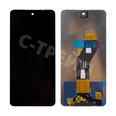 Дисплей для Tecno Spark 20 (KJ5) в сборе с тачскрином Черный - OR100