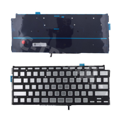 Подсветка клавиатуры для ноутбука MacBook Air 13" A2179 (2020, прямой Enter RU) Черный