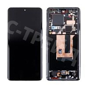 Дисплей для Xiaomi 13 Ultra (2304FPN6DC) модуль с рамкой Черный - OR (SP)