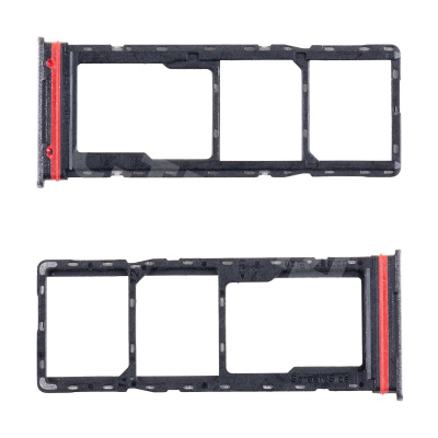 Держатель SIM для Infinix Smart 10 (X6725) Серебро