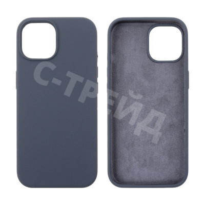 Чехол-накладка Soft Touch для iPhone 15 Графит