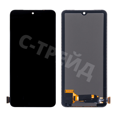 Дисплей для Xiaomi Redmi Note 10/10S/Poco M5s (M2101K7AG/M2101K7BNY/M2102K7AG/2207117BPG) в сборе с тачскрином Черный - (In-Cell)