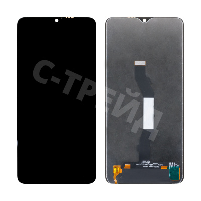 Дисплей для Xiaomi Redmi Note 8 Pro (M1906G7T/M1906G7G) в сборе с тачскрином Черный - Стандарт (COG)