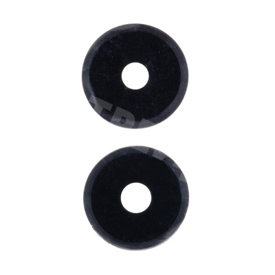 Стекло камеры для Realme Note 60/60x (RMX3933/RMX3938) (комплект 2 шт.) Черный