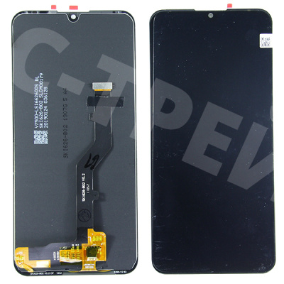 Дисплей для ZTE Blade V10 Vita в сборе с тачскрином Черный - Оптима