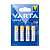 Батарейка AAA LR03 Varta ENERGY 1.5V (4 шт. в блистере)