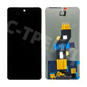 Дисплей для Infinix Hot 40i (X6528B) в сборе с тачскрином Черный - OR100