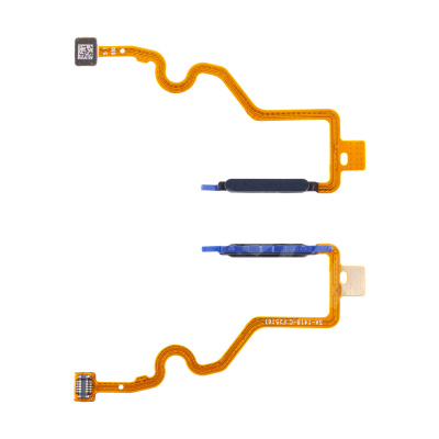 Шлейф для Tecno Spark 30 4G/5G/30C 4G (KL6/KL8/KL5n) сканер отпечатка пальцев Черный