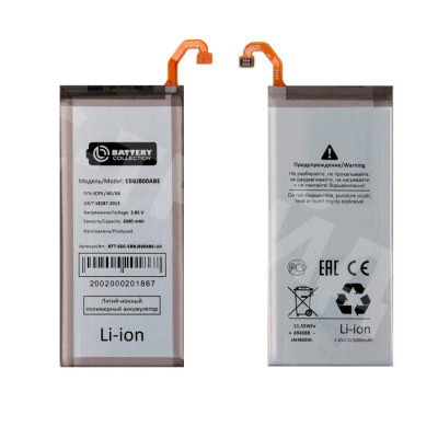 Аккумулятор для Samsung Galaxy A6 2018 (A600F)/J6 2018 (J600F)/J8 2018 (J810F) (EB-BJ800ABE) - Battery Collection (Премиум)
