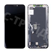 Дисплей для iPhone Xs в сборе с тачскрином Черный GX