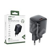 Сетевое зарядное устройство Type-C Acefast A119 (45W, PD, AVS, mini GaN) Черный