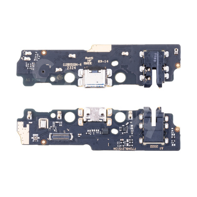 Шлейф для Xiaomi Poco C51 (2302EPCC4I) плата системный разъем/разъем гарнитуры/микрофон