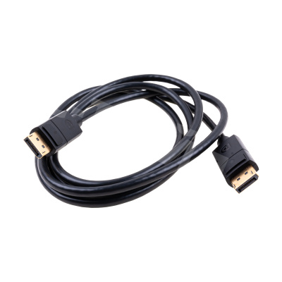 Кабель DisplayPort - DisplayPort (ver. 1.4, 1,8 м) Черный