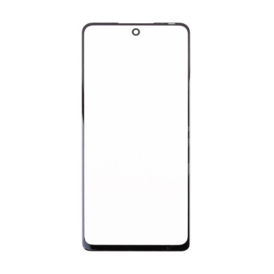 Стекло для переклейки Tecno Pova 6 Neo (LI6) с OCA пленкой Черный - OR (Mitsubishi)