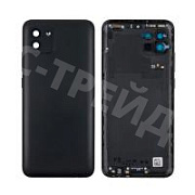 Задняя крышка для Samsung Galaxy A03 (A035F) Черный