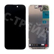 Дисплей для iPhone 17 (A3520) в сборе с тачскрином Черный - OR (SP) (с верификацией “Новая запчасть”)