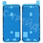 Скотч дисплея для iPhone Xs водонепроницаемый Черный - Премиум