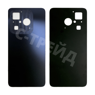 Задняя крышка для Infinix Hot 40i (X6528B) Черный - Премиум