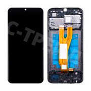 Дисплей для Samsung Galaxy A03 Core (A032F) модуль c рамкой Черный - OR Ref. (SP)