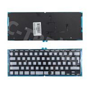 Подсветка клавиатуры для ноутбука MacBook Air 11" A1370/A1465 (2011-2015, Г-образный Enter RU) Черный