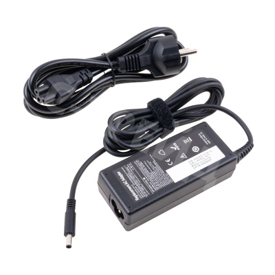 Блок питания (сетевой адаптер) для ноутбука Dell 19,5V, 3,34A, 65W (4,5×3,0 с иглой)