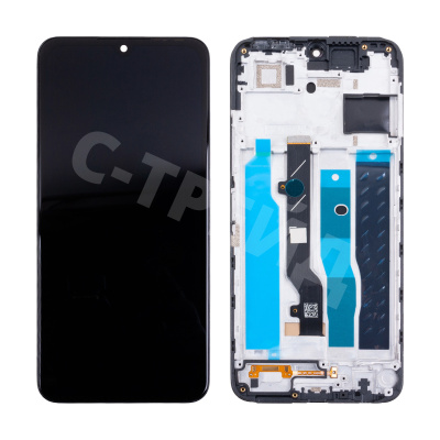 Дисплей для Infinix Note 30i (X6716) модуль с рамкой Черный - (OLED)