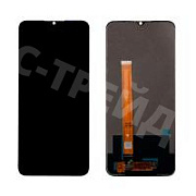 Дисплей для Realme C25/OPPO A16 (RMX3191/CPH2269) в сборе с тачскрином Черный - Оптима