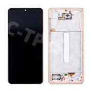 Дисплей для Samsung Galaxy A33 5G (A336B) модуль с рамкой Золото - OR (SP)