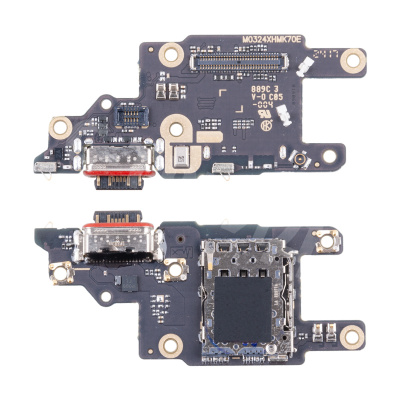 Шлейф для Xiaomi Poco X6 Pro 5G (2311DRK48G) плата системный разъем/разъем SIM/микрофон