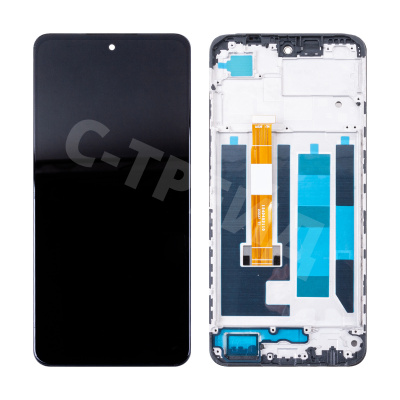 Дисплей для Realme C55 (RMX3710) модуль с рамкой Черный - OR
