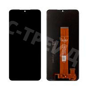 Дисплей для Samsung Galaxy A12 Nacho (A127F) в сборе с тачскрином Черный - Оптима