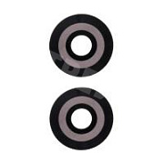 Стекло камеры для Tecno Camon 20 Pro 5G/20 Premier 5G (CK8n/CK9n) (комплект 2 шт.) Черный