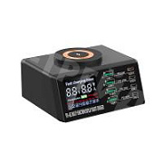 Зарядная станция (110W, 8 портов, 4USB-QC0.3/4Type-C-PD, Qi 15W, LCD)